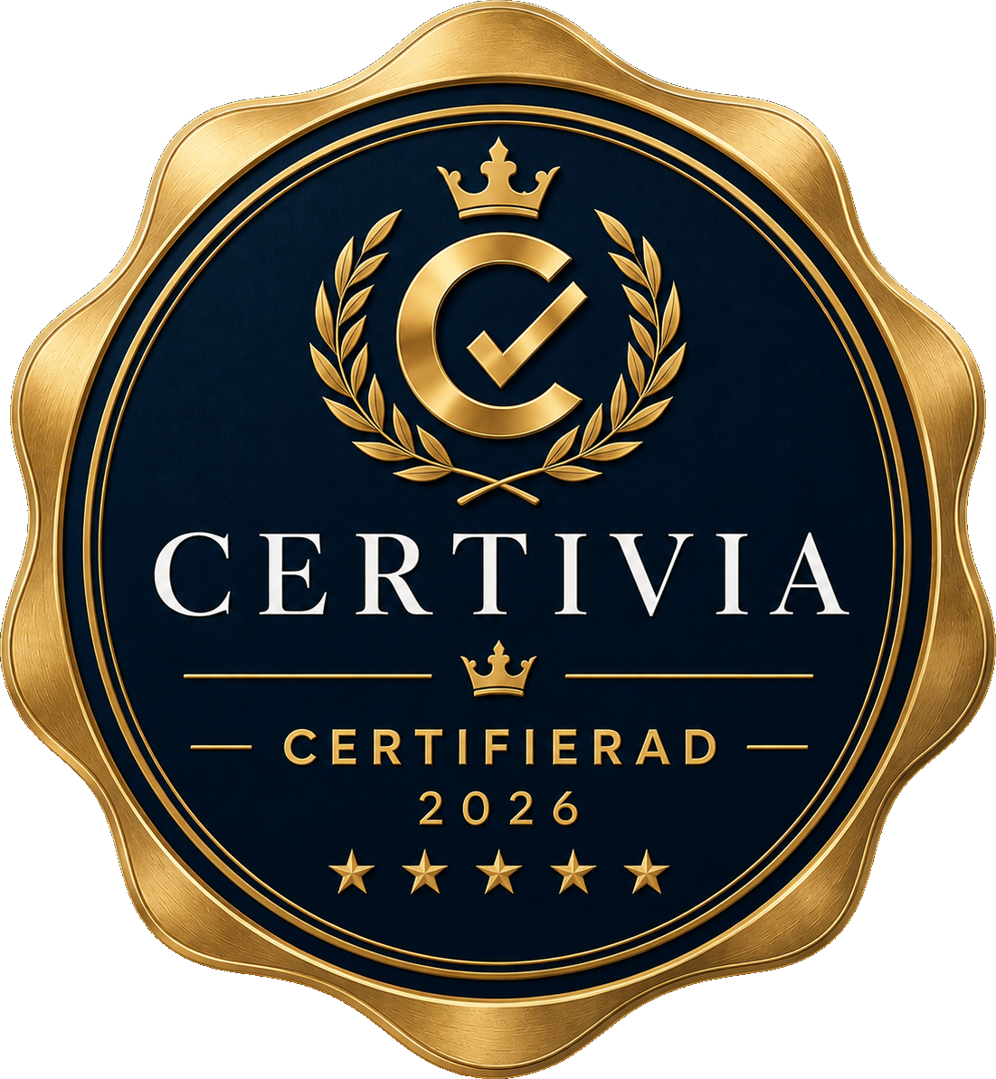 Certivia certifieringsbadge 2026